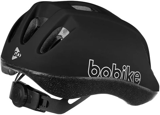 Bobike GO helm Urban Black maat XS (46-53 cm) — afbeelding 4