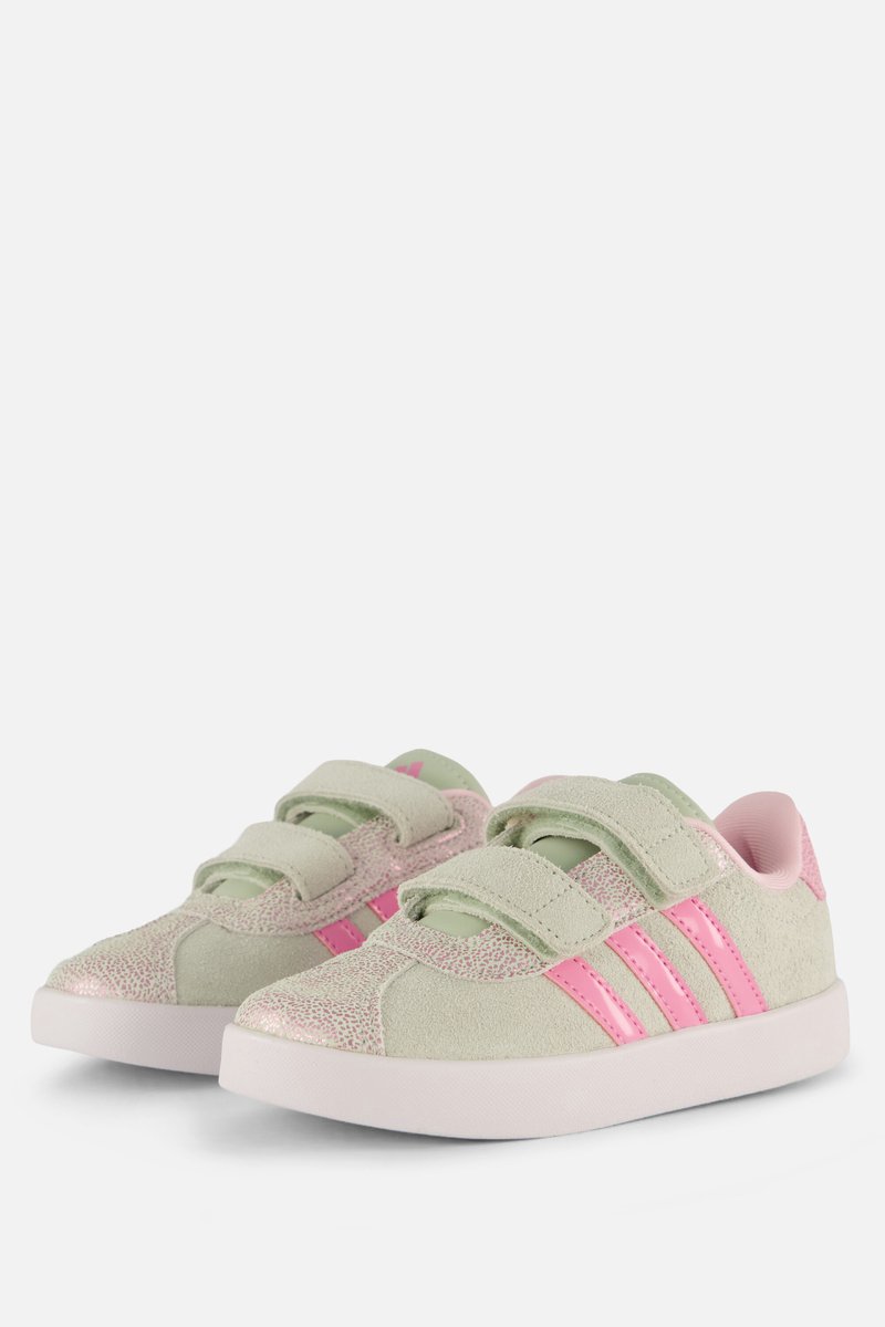 Adidas VL Court 3.0 Sneakers Synthetisch Dames Groen