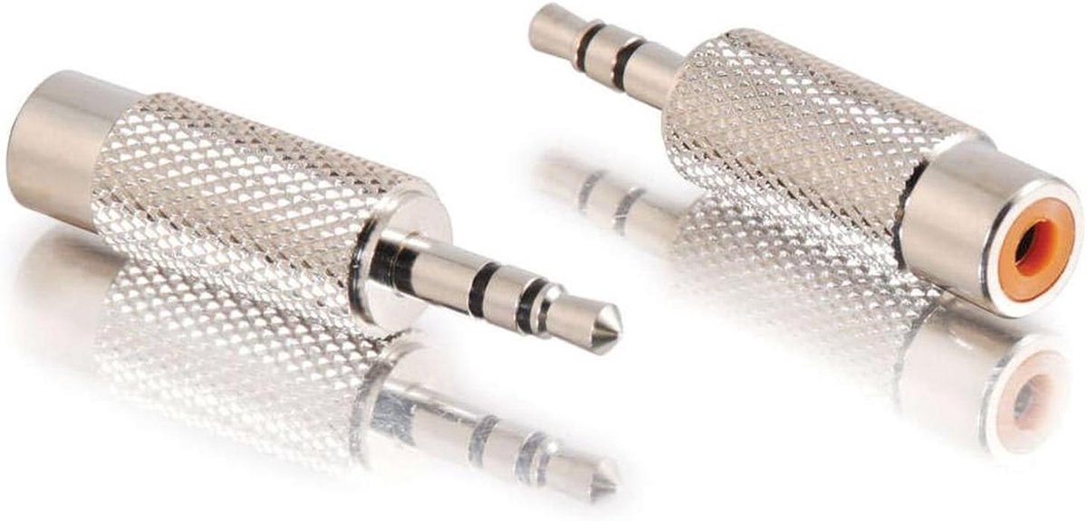 3.5mm Stereo Male naar RCA Stereo Female Adapter