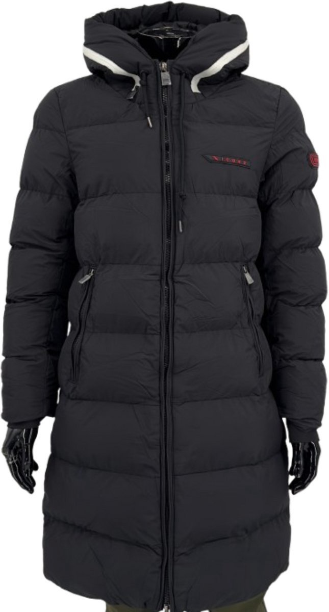 ICON2® Winterjas Heren - Parka Heren - Extra Lang Model - Met Capushon - Water & Winddicht - Met Ritszakken en Binnenzak - Zwart - Maat XL