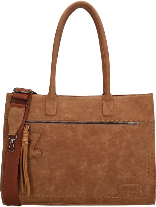 ECOSUSI Damestas voor 15,6 inch laptop en aktetas, grote handtas voor zaken, werk en kantoor, notebooktas, shopper met 3 vakken voor kantoor en school, 1-Zwart, Large
