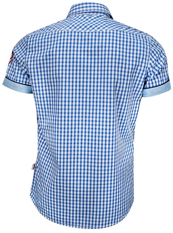 Lonsdale Berny Chemise Manches Courtes Blauw L Homme