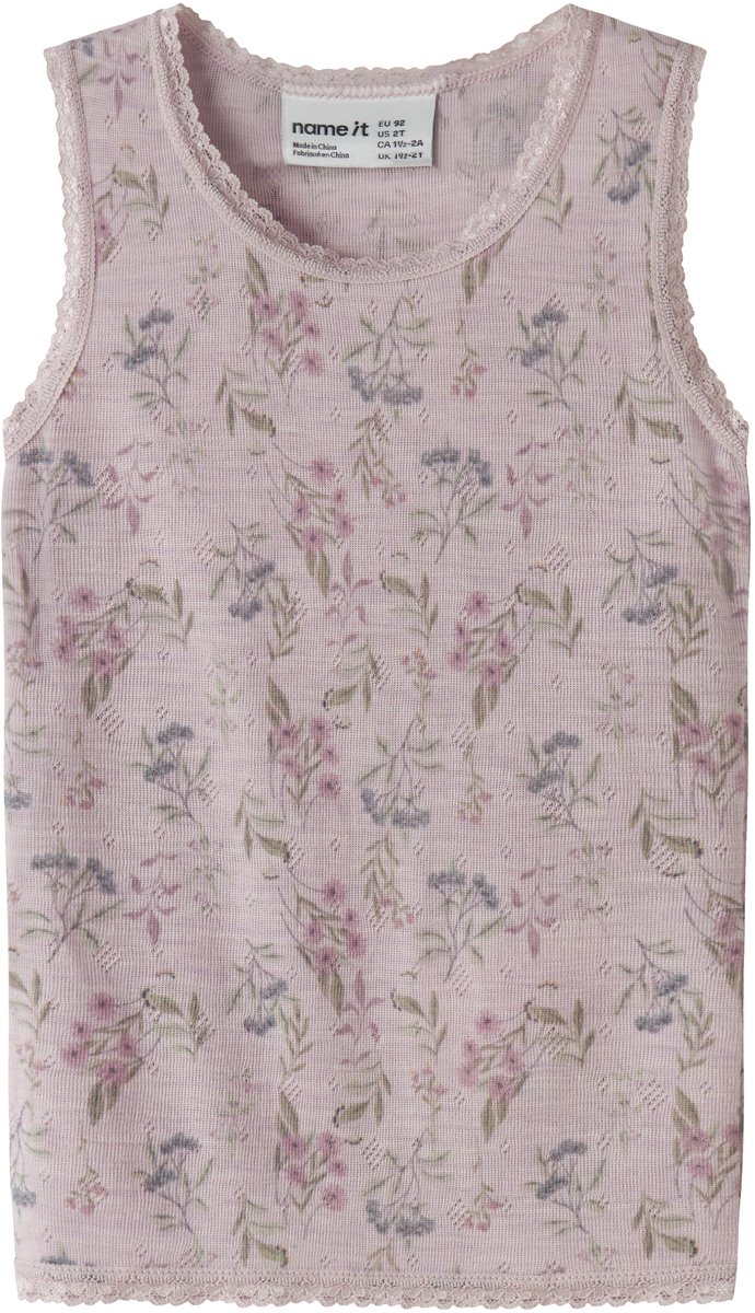NAME IT - NMFWANG WOOL NEEDLE TANK TOP - Meisjes - T-shirts