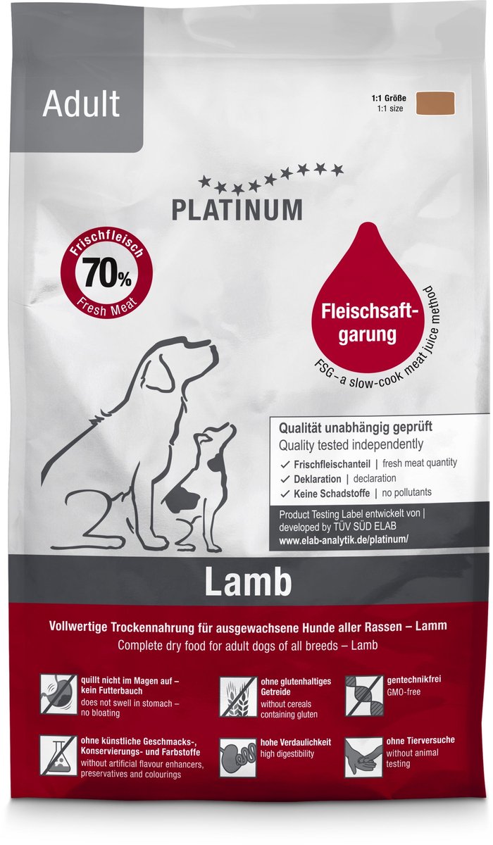 Platinum Platinum Adult 1,5kg | Lamb