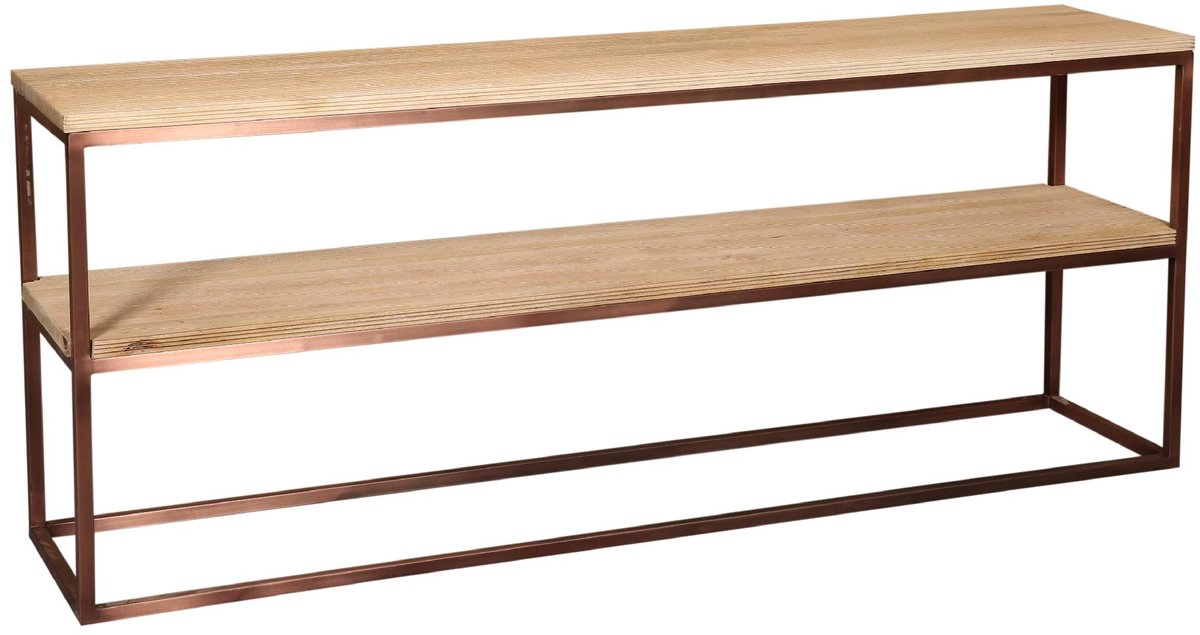 PTMD Bijzettafel Zoah - Bruin - 200x45x80cm