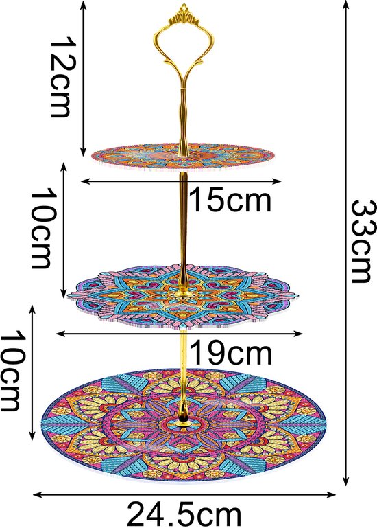 Etagère 303 - Peinture Diamond - package complet - Peinture Diamond par Wietske