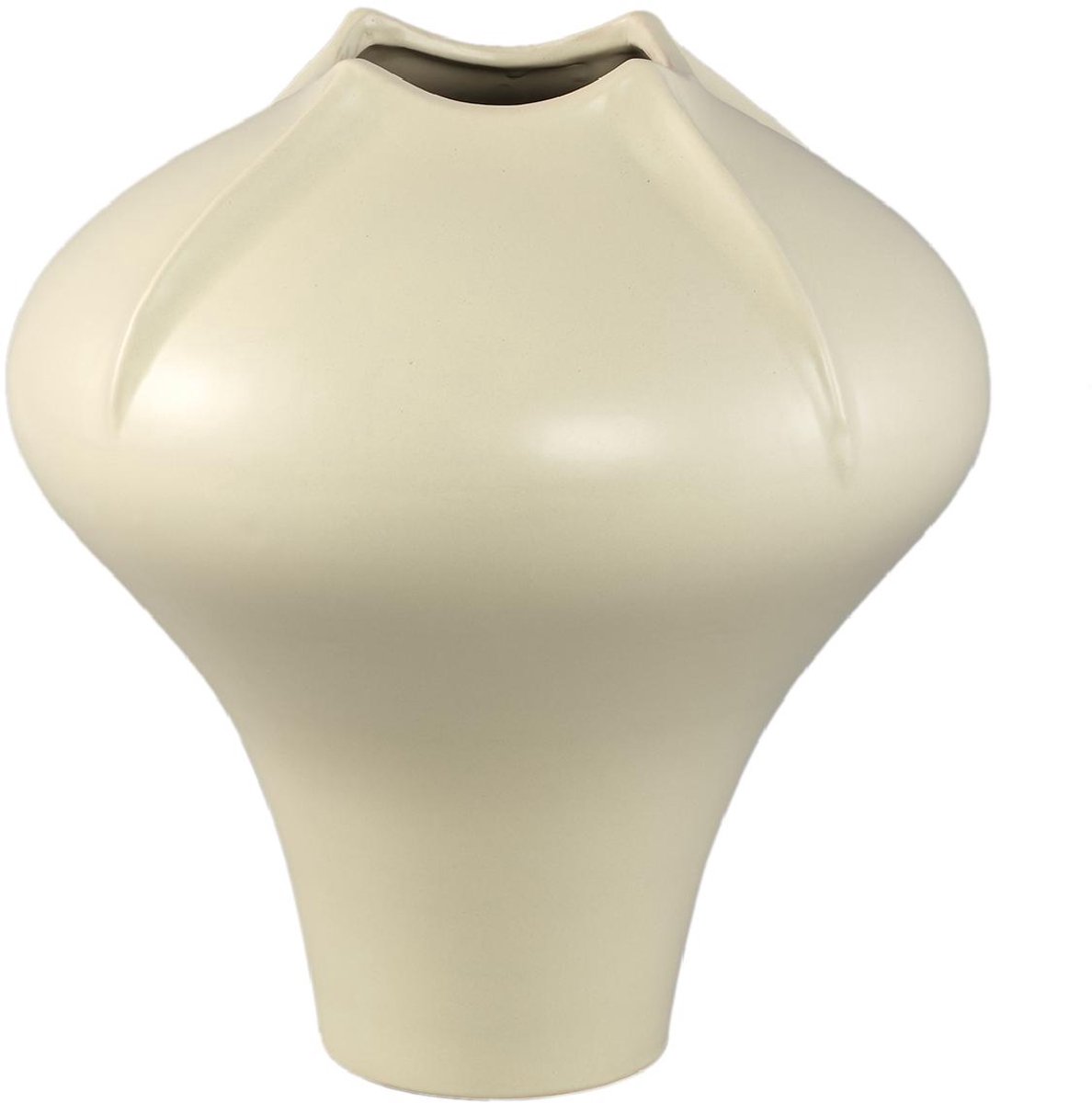 PTMD Vaas Ginos - Beige - 32x32x35cm