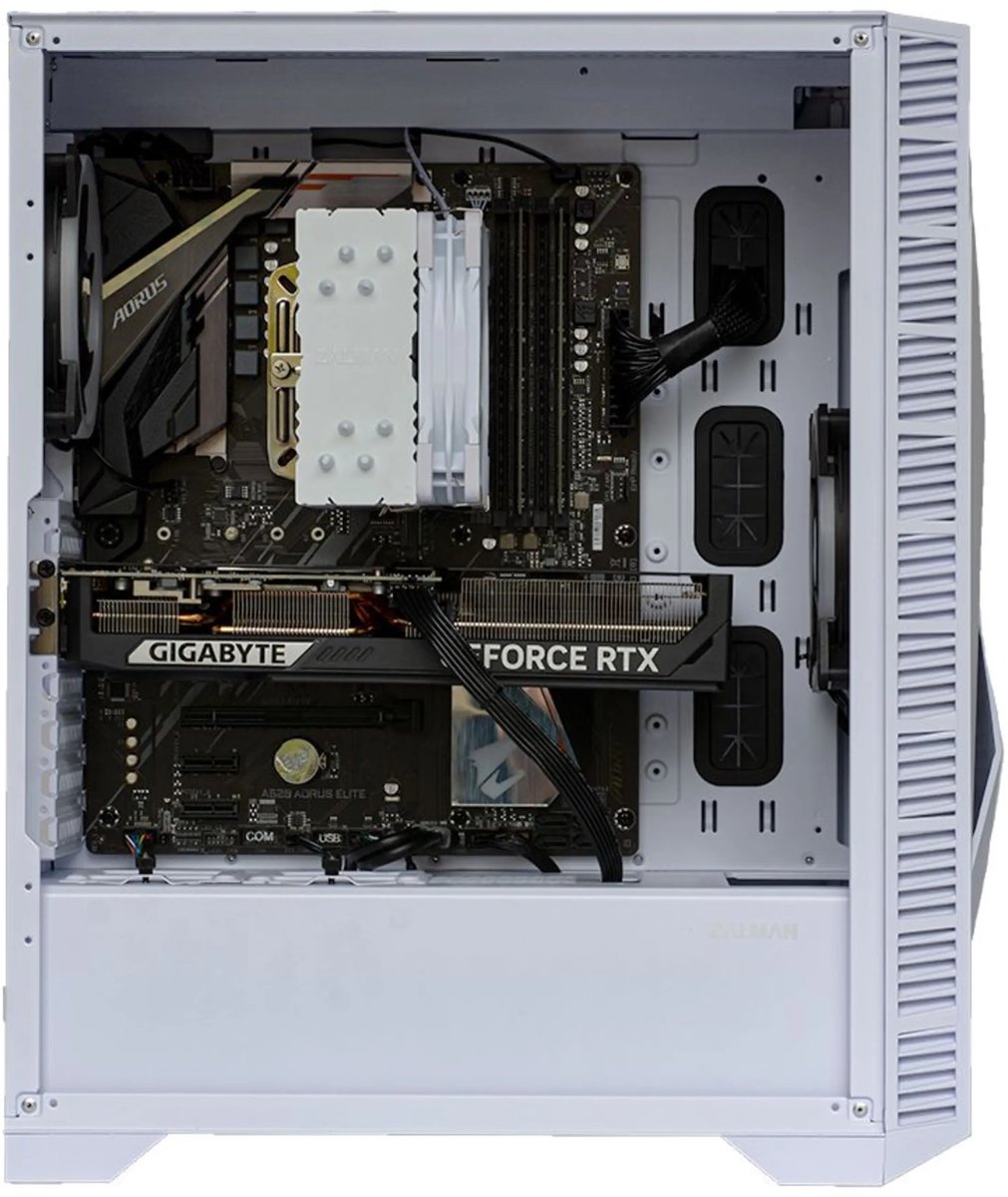 Peta Iceberg AMD Ryzen 5 5500GT Gaming PC – Radeon RX Vega 7 – 16GB RAM – 240GB SSD – Windows 11 Pro – Wifi – RGB Iceberg Behuizing – Instapmodel voor 1080p Gaming - Peta - €549,00