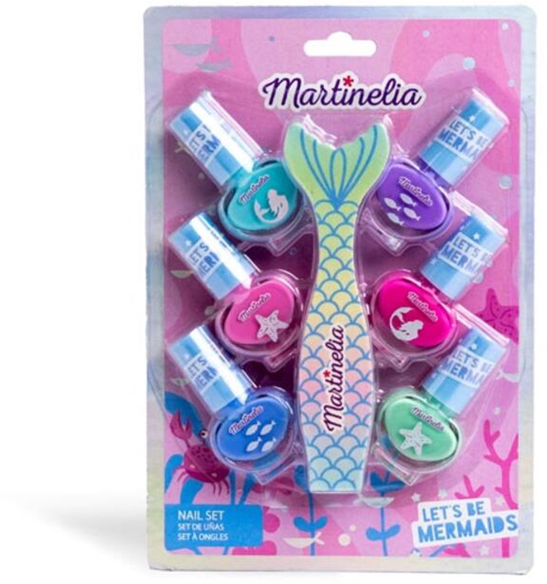 Martinelia Let's Be Mermaids - Nagellak Set voor Kinderen - 1 stuk, kleurrijk