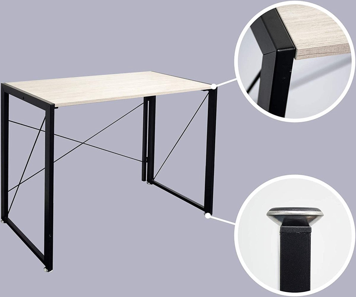 Thuys Bureau – Office Desk – Premium Kwaliteit Bureau – Thuiskantoor – Duurzaam Grijs
