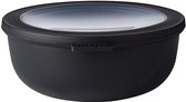 Mepal - Multikom Cirqula vershouddoos - 1250 ml - Rond - Nordic black