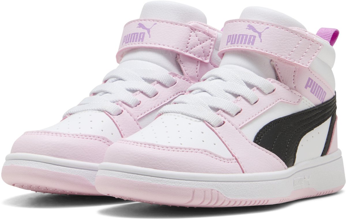 Puma Rebound V6 Mid AC+ PS PUMA White-PUMA Black-Pearl Pink