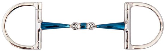 BR D-Trens Double Articulation, Sweet Iron 14 mm Blauw/ Argent - 12,5 CM