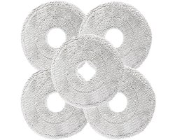 Dweildoeken - Dweil Mop - 5 Stuks - Geschikt voor Dreame L10 Ultra/ L10S PRO/ L10S Ultra Heat/ L10 Prime / L20 L30 L40 L50 X30 X40 X50 Ultra - Wasbaar en Herbruikbaar - Vervangende