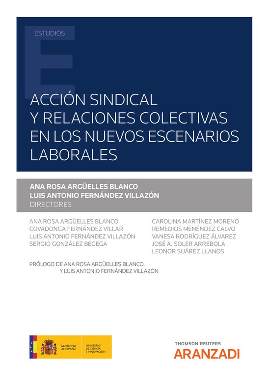 Acción sindical y relaciones colectivas en los nuevos escen ... - cover