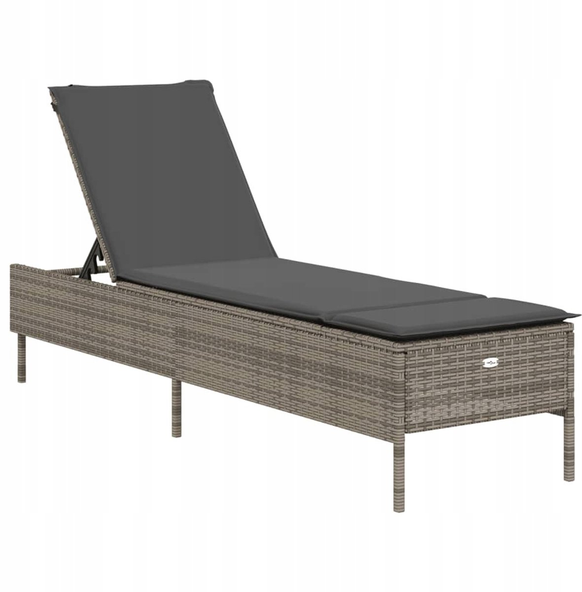 Comfortabele Loungestoel met Kussen - Tuin, Balkon, Terras