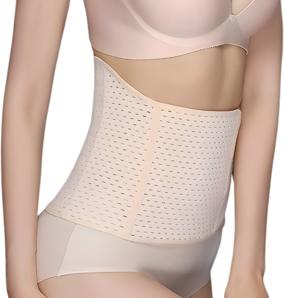 Verstelbare Buikband & Taille Shaper voor Vrouwen - Comfortabele Postpartum Ondersteuningsriem met Ademend Elastisch Materiaal - Buikcorrectie, Rug comfort & Dagelijks Draagbaar - One Size Verstelbare Buik en Tailleband