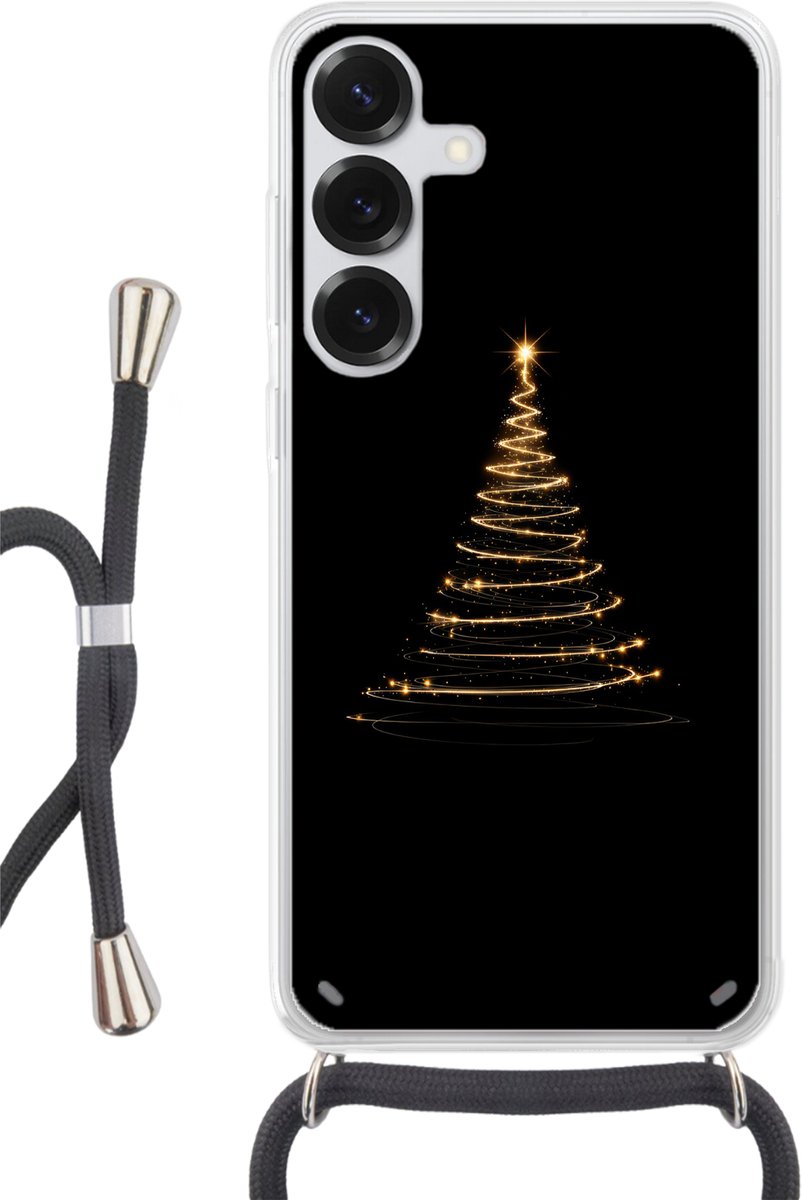 Magisch - Kerstboom - Lichtspiralen - Zwart