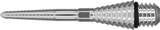 Target Titanium Grooved Swiss Point Conversion Point Silver 26 mm van Target — afbeelding 2