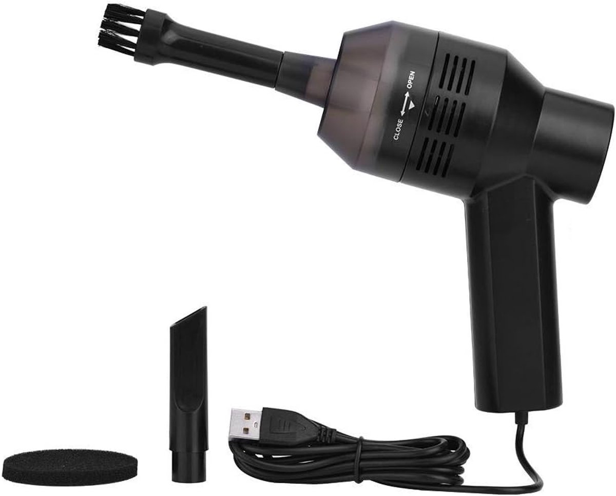 Mini Computer Vacuum Cleaner - Draagbare Oplaadbare Keyboard Cleaner voor PC - Haar - Kruimels - Huisdier - Laptop - Piano - Auto
