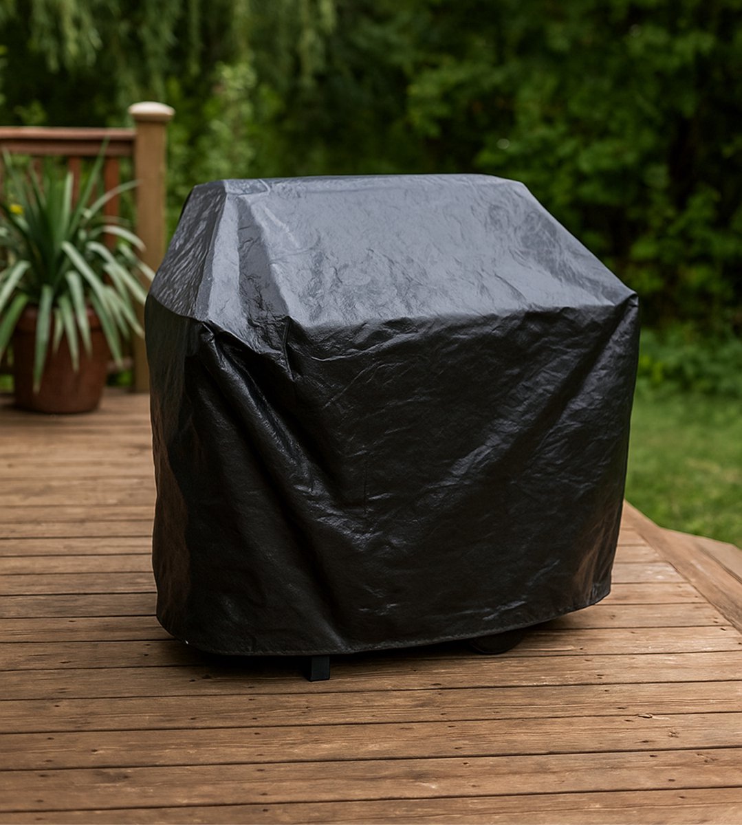 Cuhoc Basic Barbecuehoes - 120x60x100 Cm - Barbecue Hoes - Waterdichte Afdekhoes