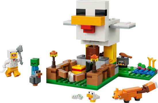 LEGO Minecraft Animaux de la Ferme des Poules Jouets pour Enfants - 21585
