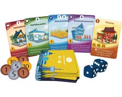 White Goblin Games - Machi Koro 2: Polis! - familiespel - 2 tot 5 spelers - 45 minuten - Vanaf 10 ja