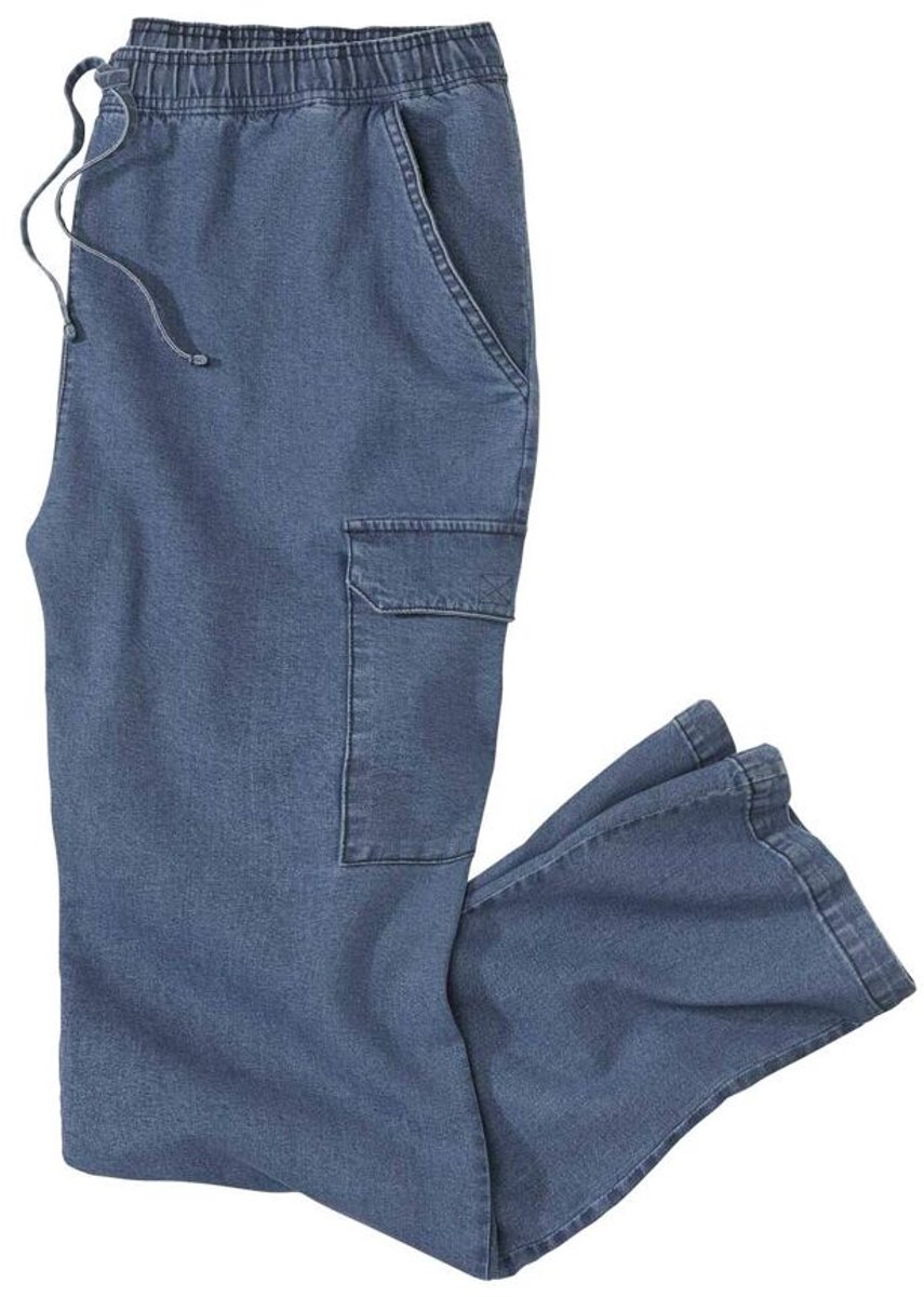 ATLAS FOR MEN - Casual cargojeans - Heren - Verkrijgbaar in grote maten - 5XL