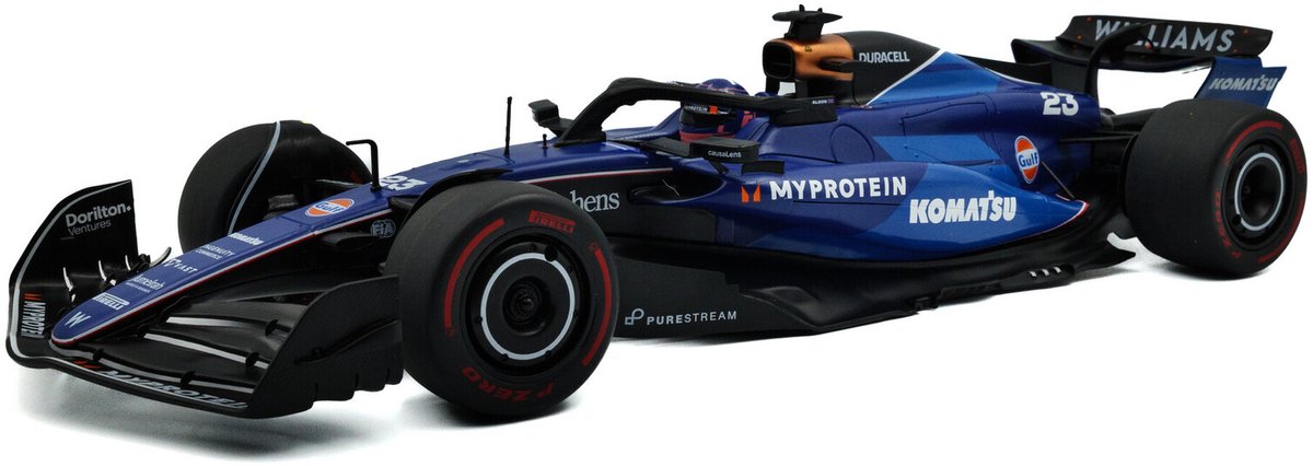 Williams F1 Team FW46 #23 Saudi Arabia GP 2024 - 1:18 - Solido