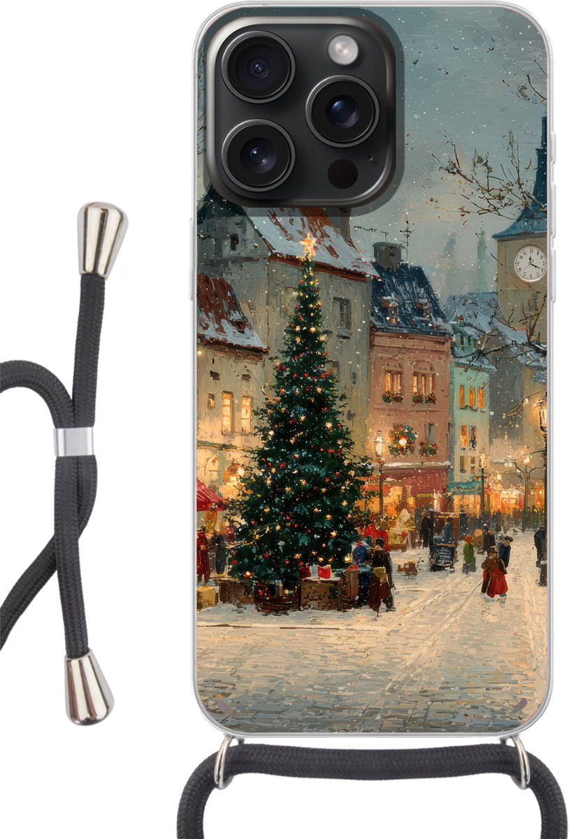 Kerstsfeer - Stadsplein - Kleurrijk