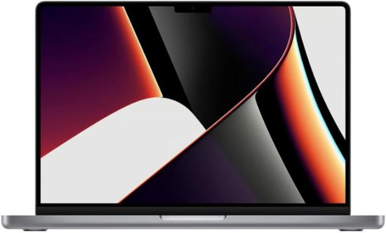 MacBook Pro 14" 2021 M1 Pro 10CPU 14GPU 16GB 512 GB Space Gray QWERTY - Apple - Hoofdafbeelding
