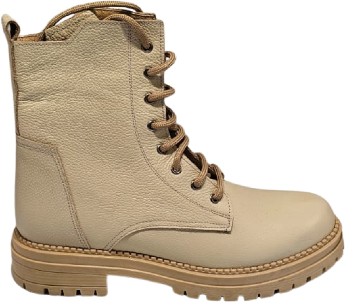 Berussa-Dames-Laarzen-Warme Dames Chelsea Boots - Hoogwaardig Leder & Suède Binnenkant - Gripvaste Thermozool - Maat 36-40
