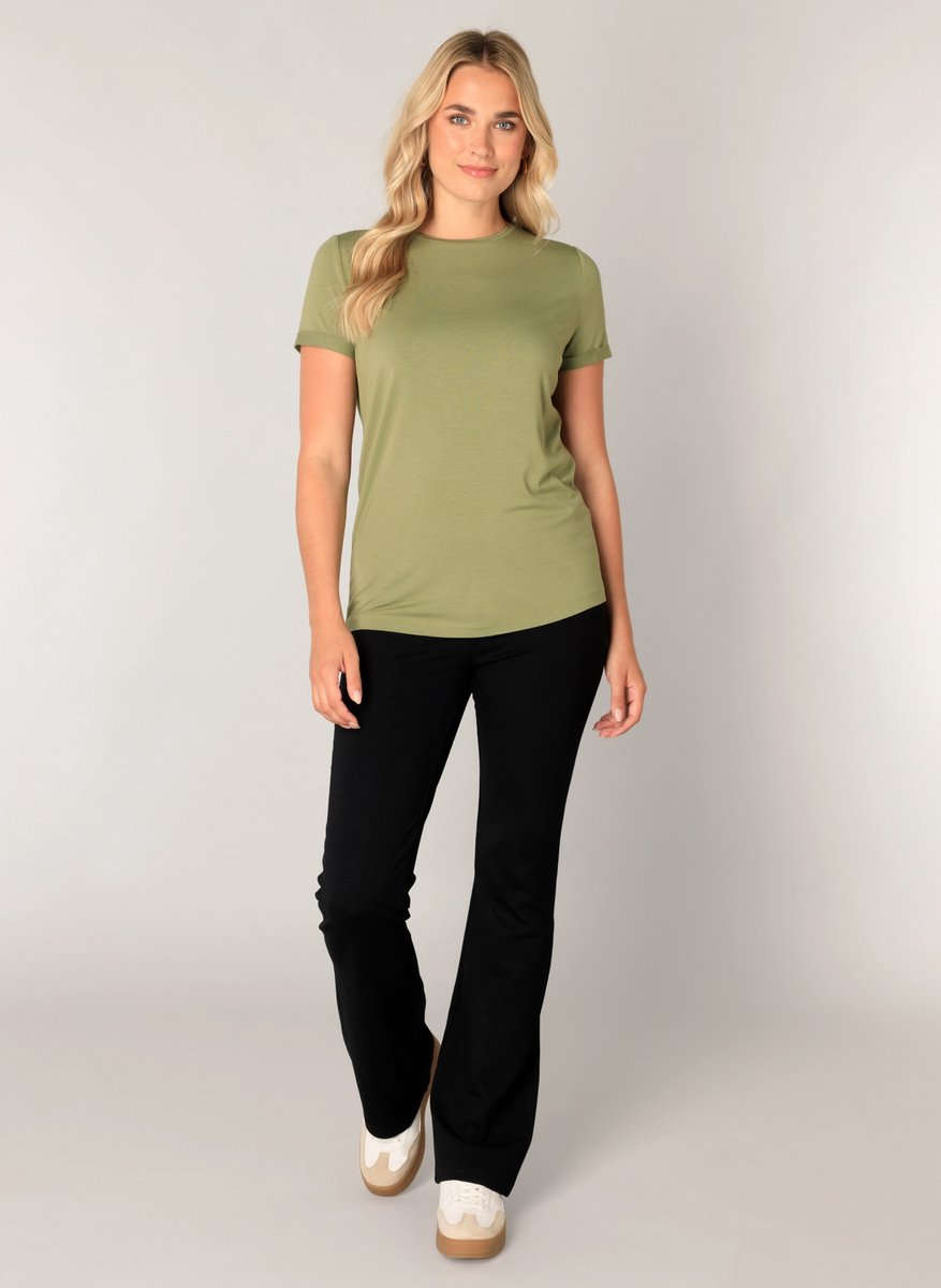 BASE LEVEL Yalba T-Shirt - Green - maat 36