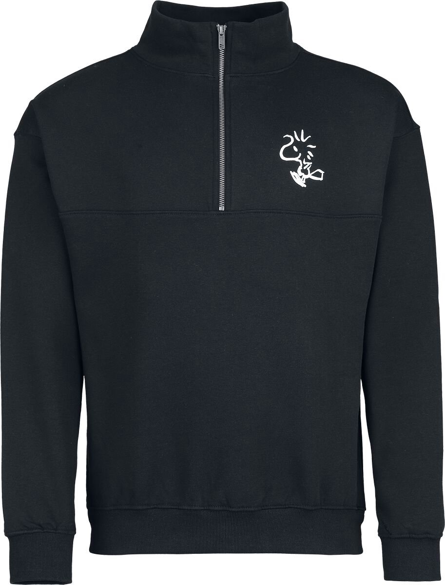Peanuts Peanuts - Woodstock - Trui met rits Heren Sweatshirts - zwart - XXL