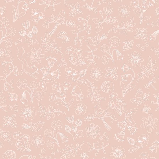Little Dutch Non-Woven Behang - Fairy Wonders - Blossom
