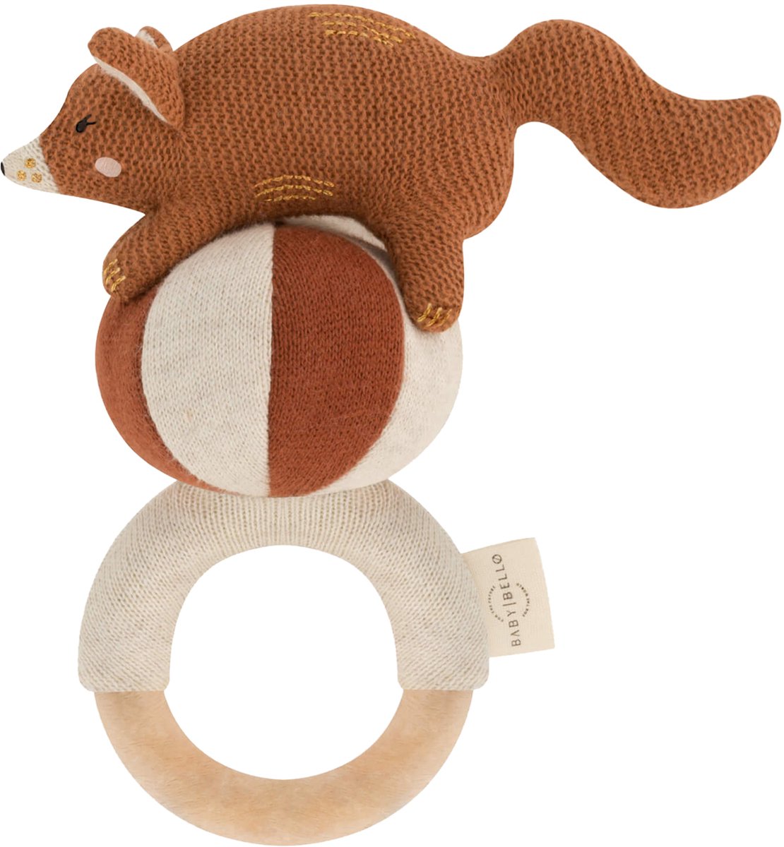 Baby Bello Rammelaar - Frey de Rode Vos - Cinnamon
