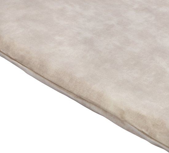 Kidsmill Housse de matelas de parc 80 x 100 Velours Natural