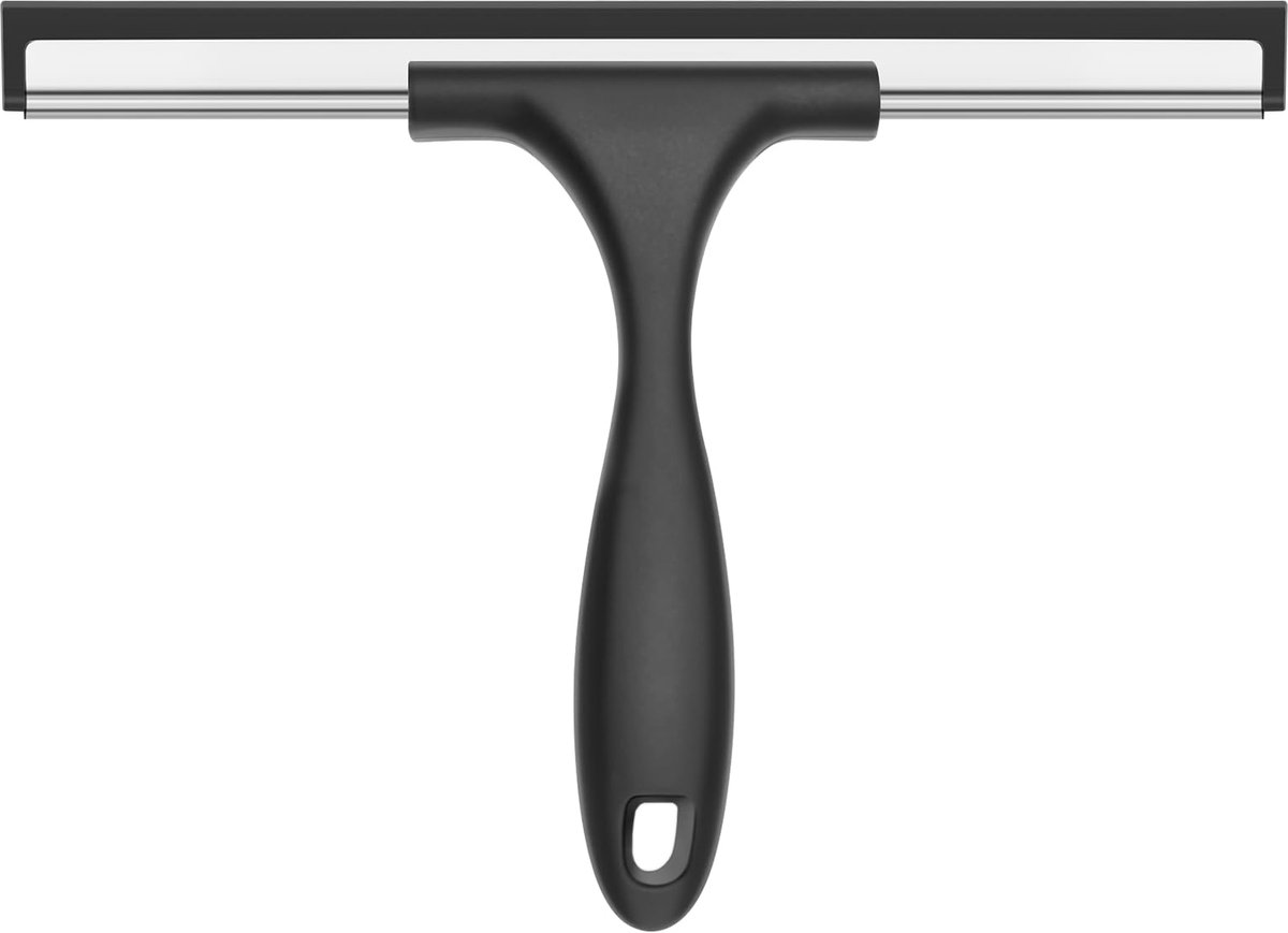 Unyqoos® Multifunctionele Douchewisser voor Gladde Oppervlakken met Antislip Handgreep
