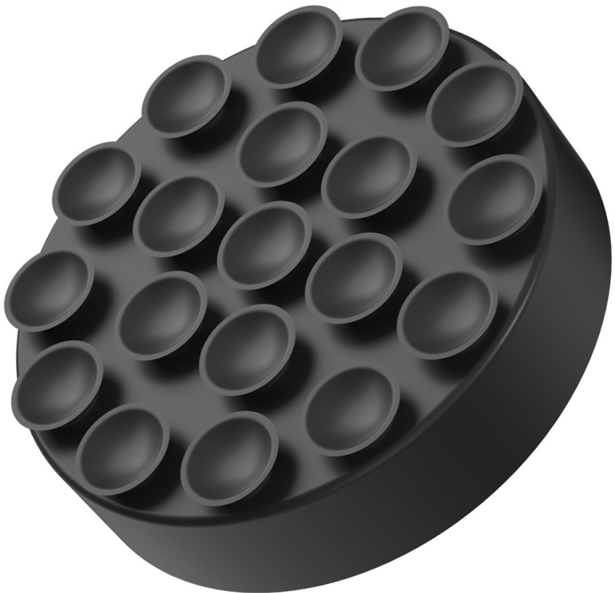 Daity 4-pack anti-vibratie pads voor wasmachines - Universele antislip stabilisatoren - geluidsreductie en trillingsdemping - vloerbescherming - anti-vibratie voetpads voor wasmachines en drogers (zwart)