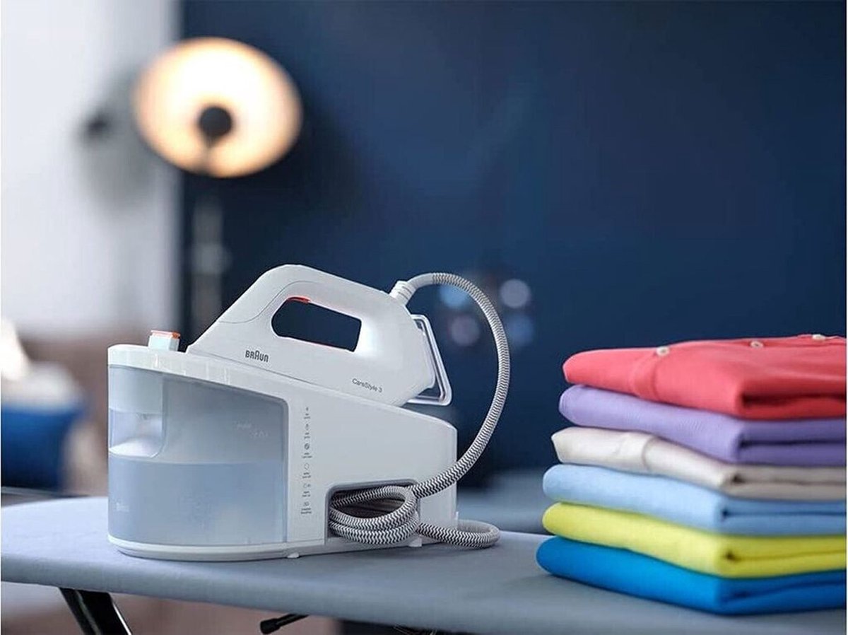 Braun CareStyle 3 IS3132WH - Stoomgenerator - Comfort Handgreep - Wit — afbeelding 5