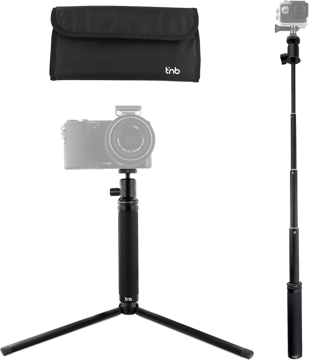 Veelzijdige 4-in-1 Smartphone Statief voor Stabiele Opnames en Selfie's