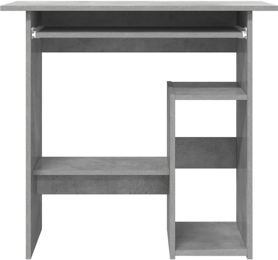 Escritorio para computadora, 100 x 48 cm, escritorio de oficina, mesa