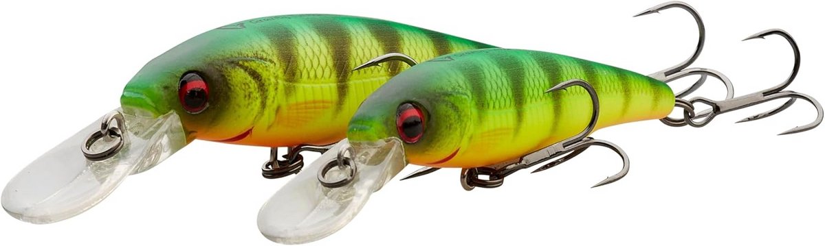 Twitchbaait voor Roofvis - 9.5 cm 15g - Zwevend Kunstaas voor Baars en Snoek