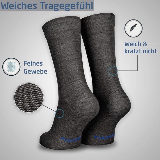 Icebreaker Merino Run Ultralight Crew Sokken Heren - Ashen/Alloy