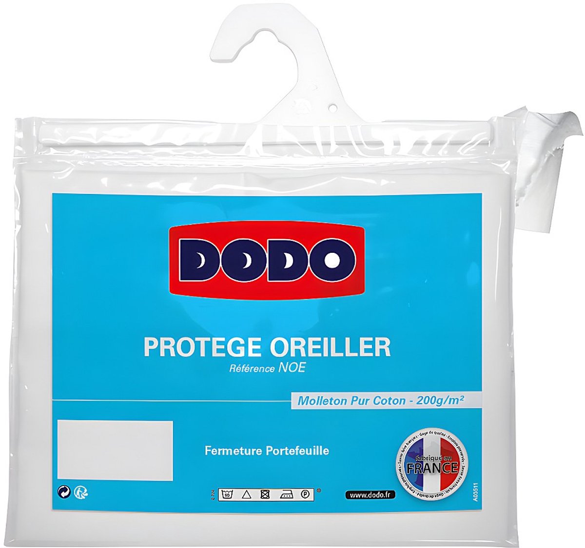 DODO Absorberende DODO kussenhoes - 65 x 65cm - ULTRA CONFORT