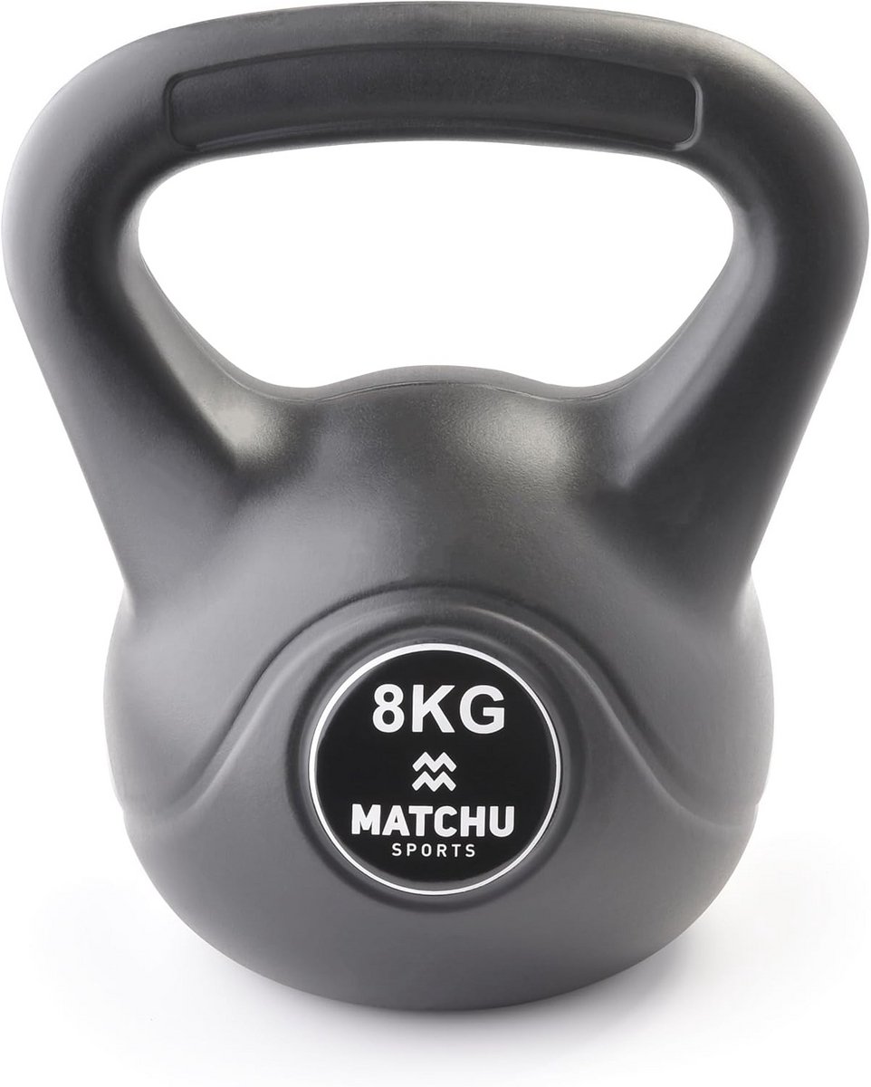 Kettlebell Gewichten - Rubber/Kunststof Bekleding - Training Fitness Thuisgym