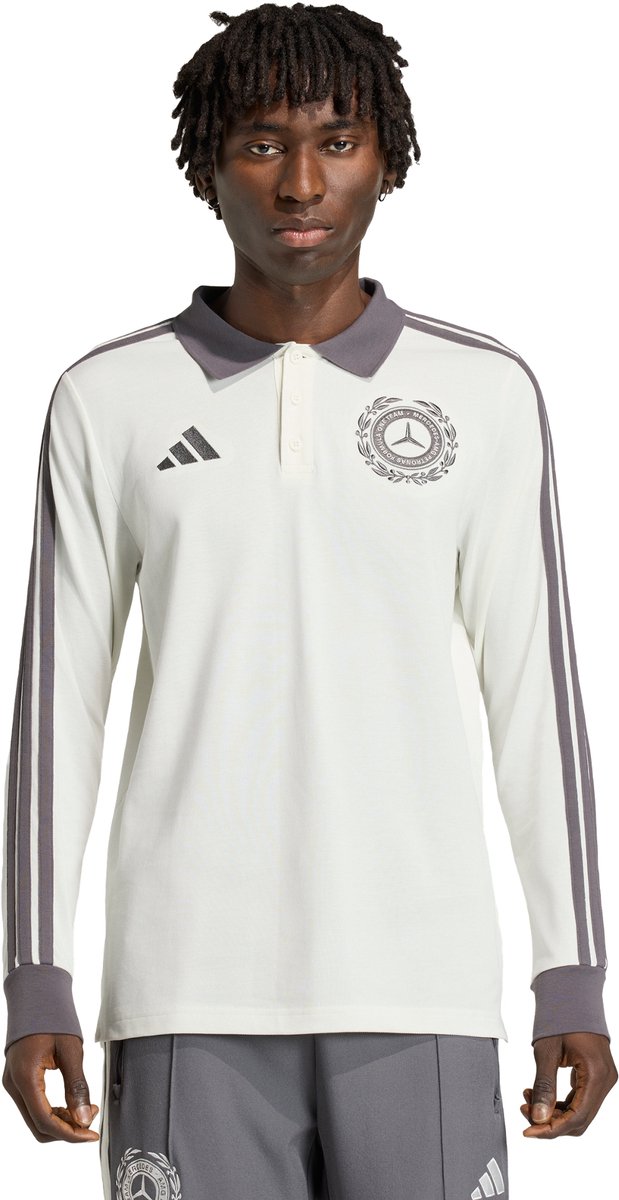 Adidas Performance Mercedes Amg Petronas Formula 1 Team Arrows Icon Polo Mannen Heren Wit