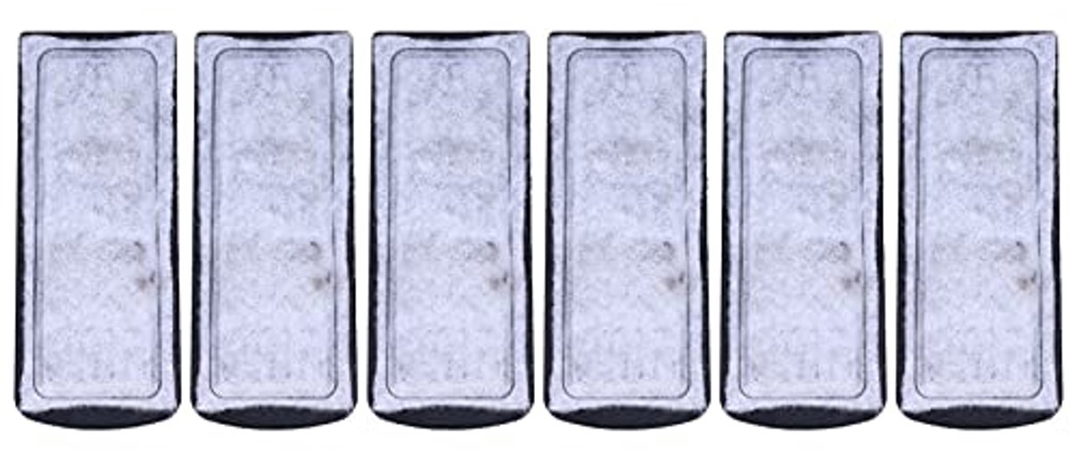 Aquariumfilters, aan de muur gemonteerde filter 6-pack kleine filterpatronen met actieve koolmaterialen voor het opvangen van residuen voor thuisaquarium