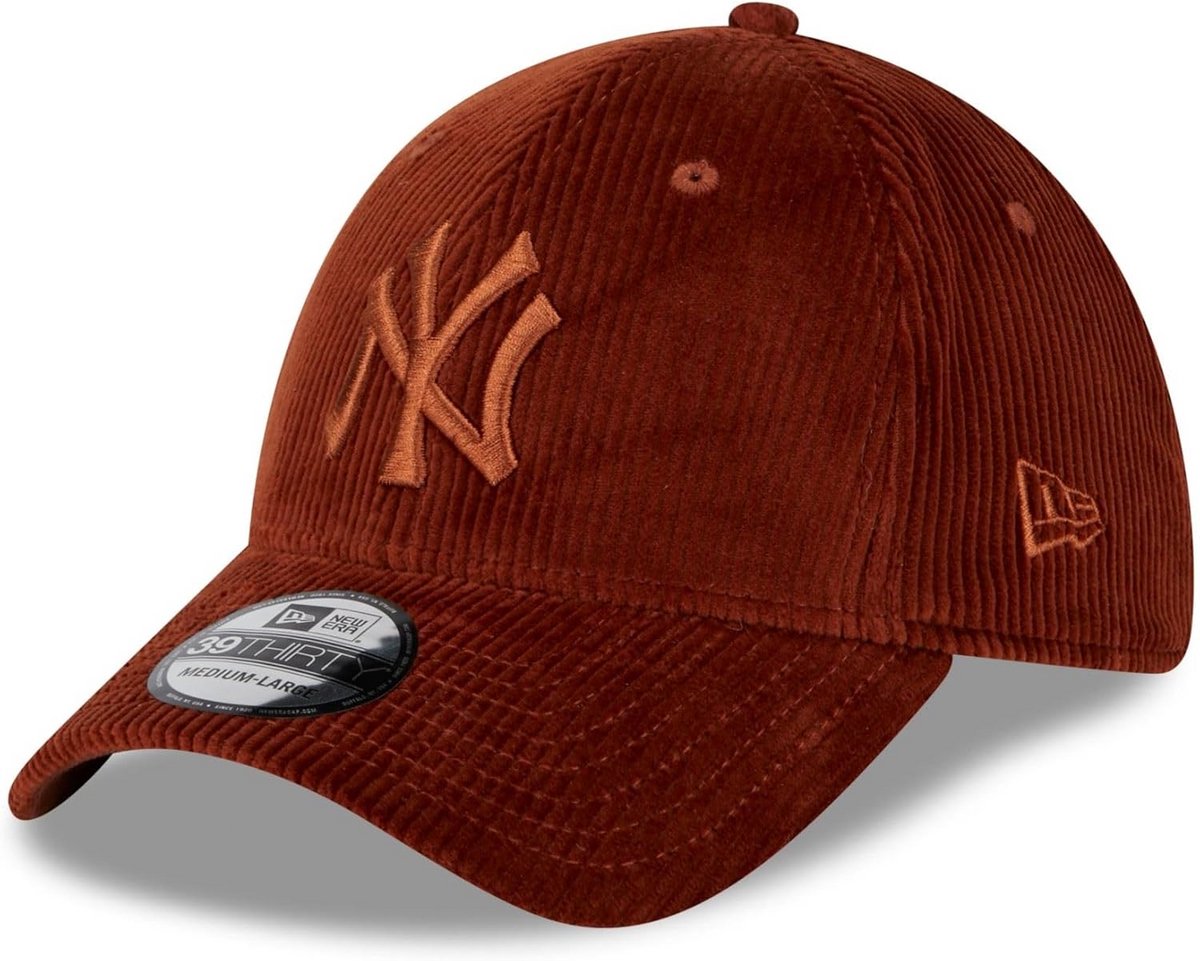 Stretch Petten New York Yankees MLB Wide Cord Bruin voor Heren en Dames