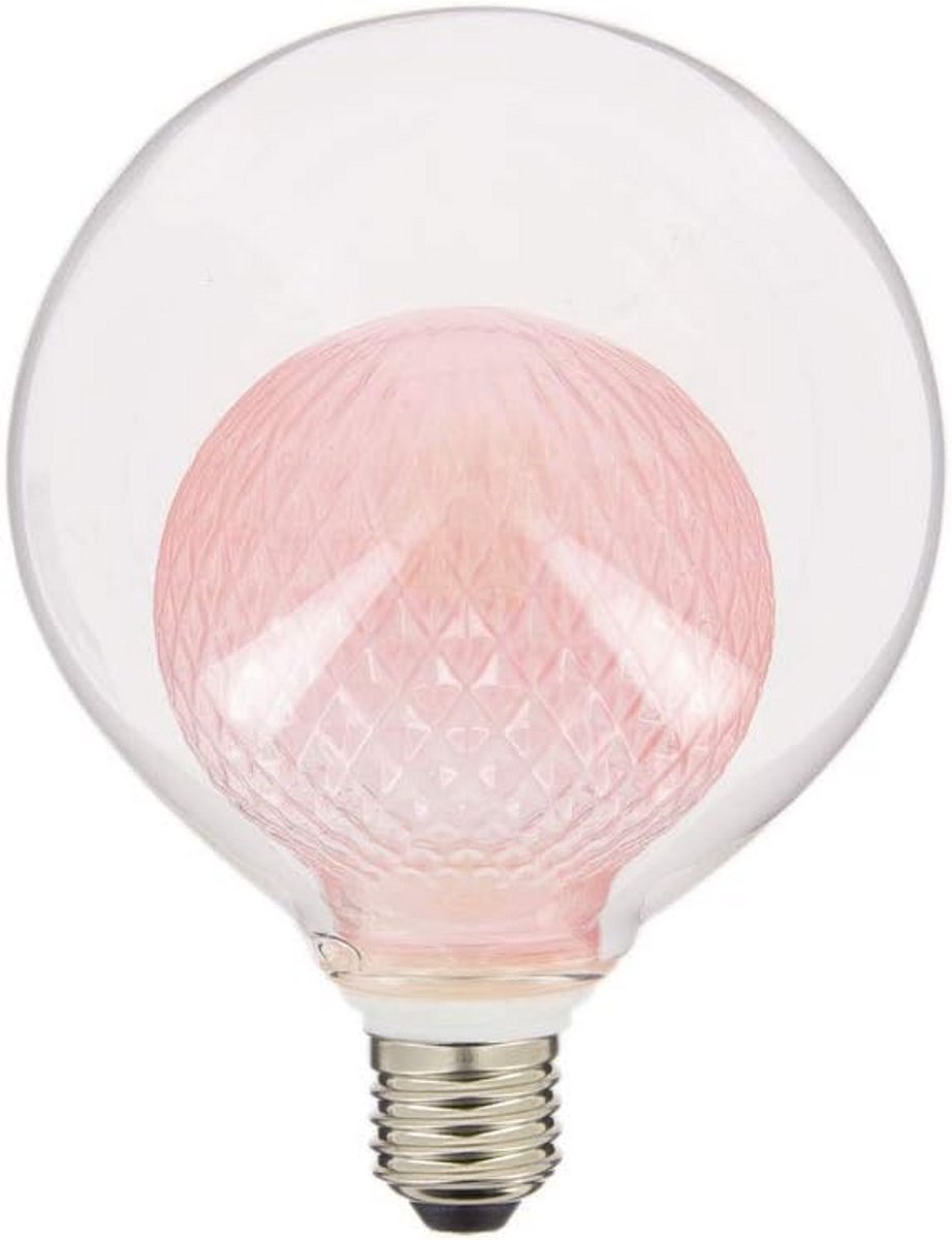 Dimbare LED Gloeilamp Bolvorm E27 Warm Wit Licht Dubbel Glas 3W 250lm